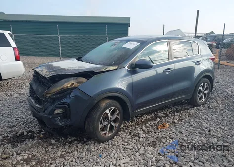 2020 Kia Sportage Lx z USA, uszkodzony, nr VIN KNDPMCAC0L7728569